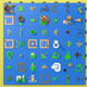 Illustration for article titled Navigate the iLegend of Zelda the Windwaker/i with this Lego map